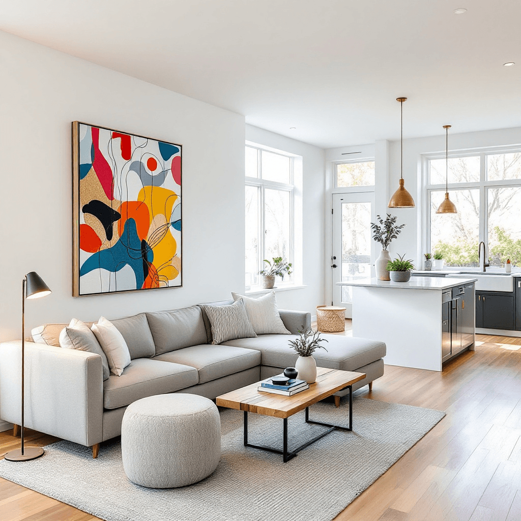 Modern Apartment Staging